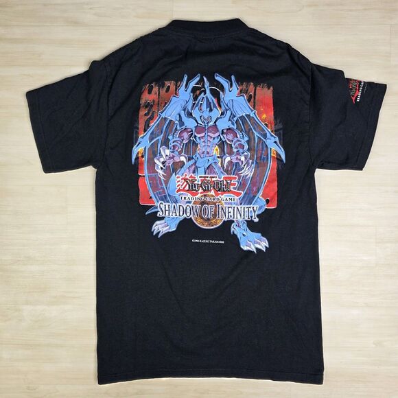 Vintage Yugioh Shadow Of Infinity TCG Promo Anime Shirt Delta Tag Size XS